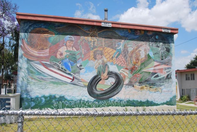 Dreams Of Flight Mural Conservancy Of Los Angeles